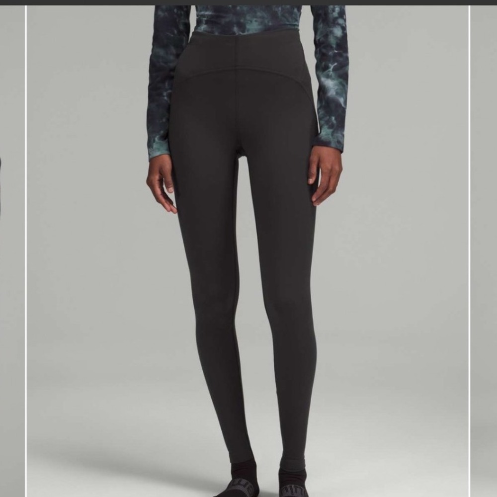 Lululemon In Still High-Rise Tight 28" Black Yoga Women's Size 2